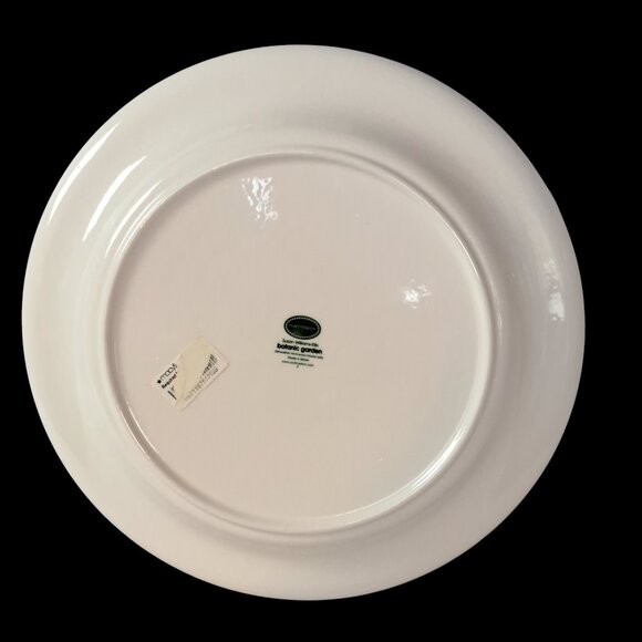 Portmeirion Botanic Garden 10" Virgins Bower dinner plate - Picture 8 of 11